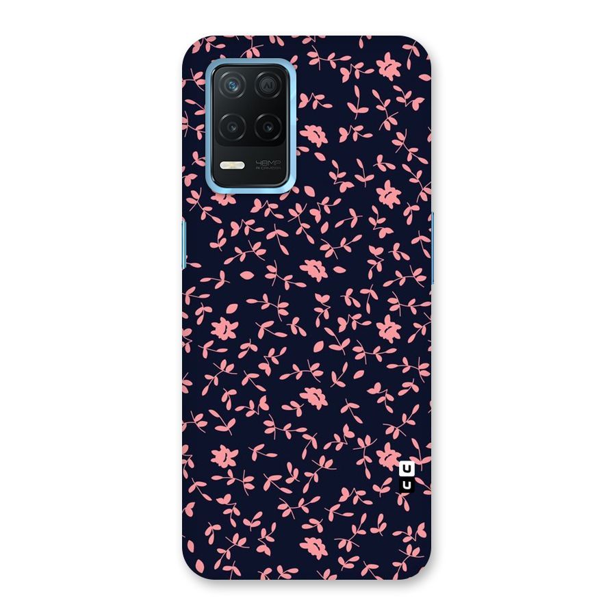 Pink Plant Design Back Case for Realme 8s 5G