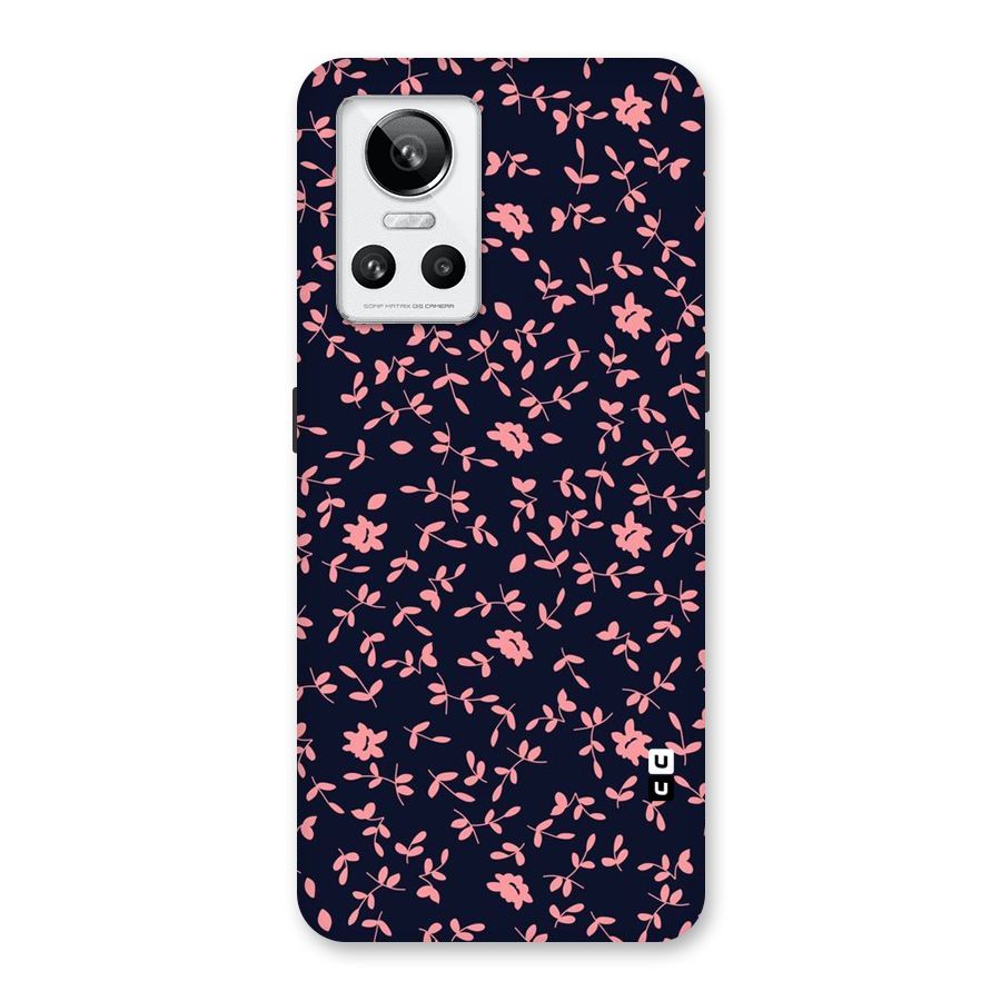 Pink Plant Design Back Case for Realme GT Neo 3