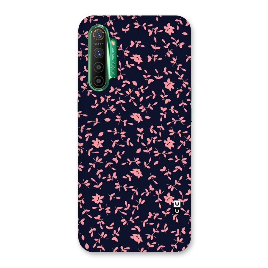 Pink Plant Design Back Case for Realme X2