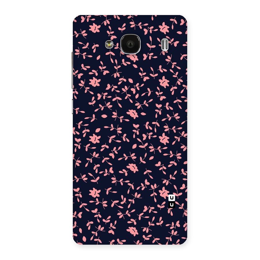 Pink Plant Design Back Case for Redmi 2s
