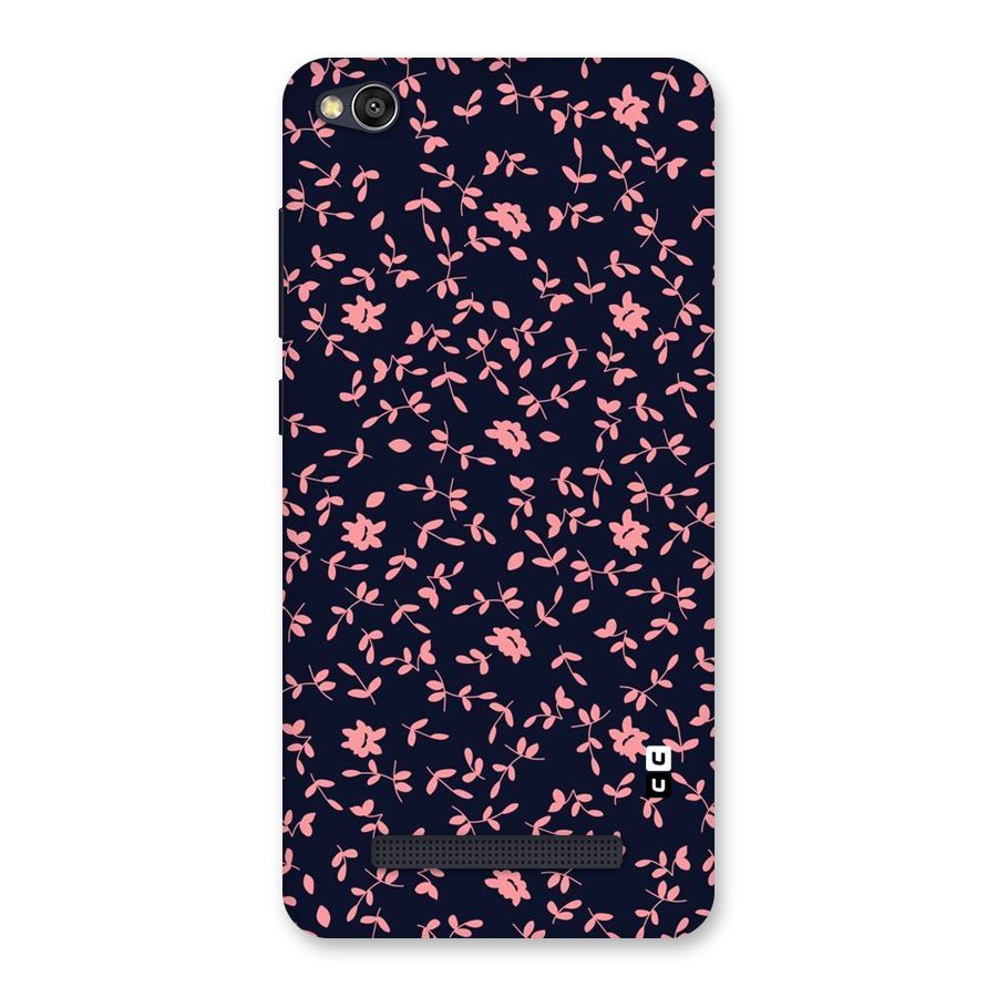 Pink Plant Design Back Case for Redmi 4A