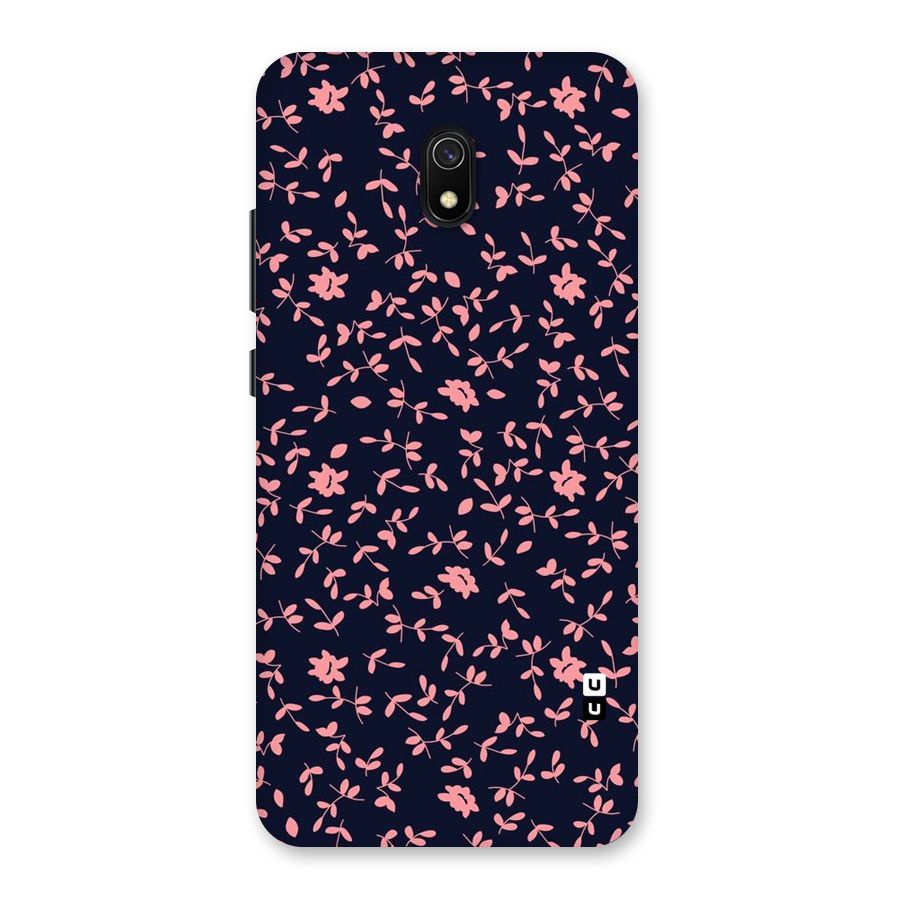 Pink Plant Design Back Case for Redmi 8A