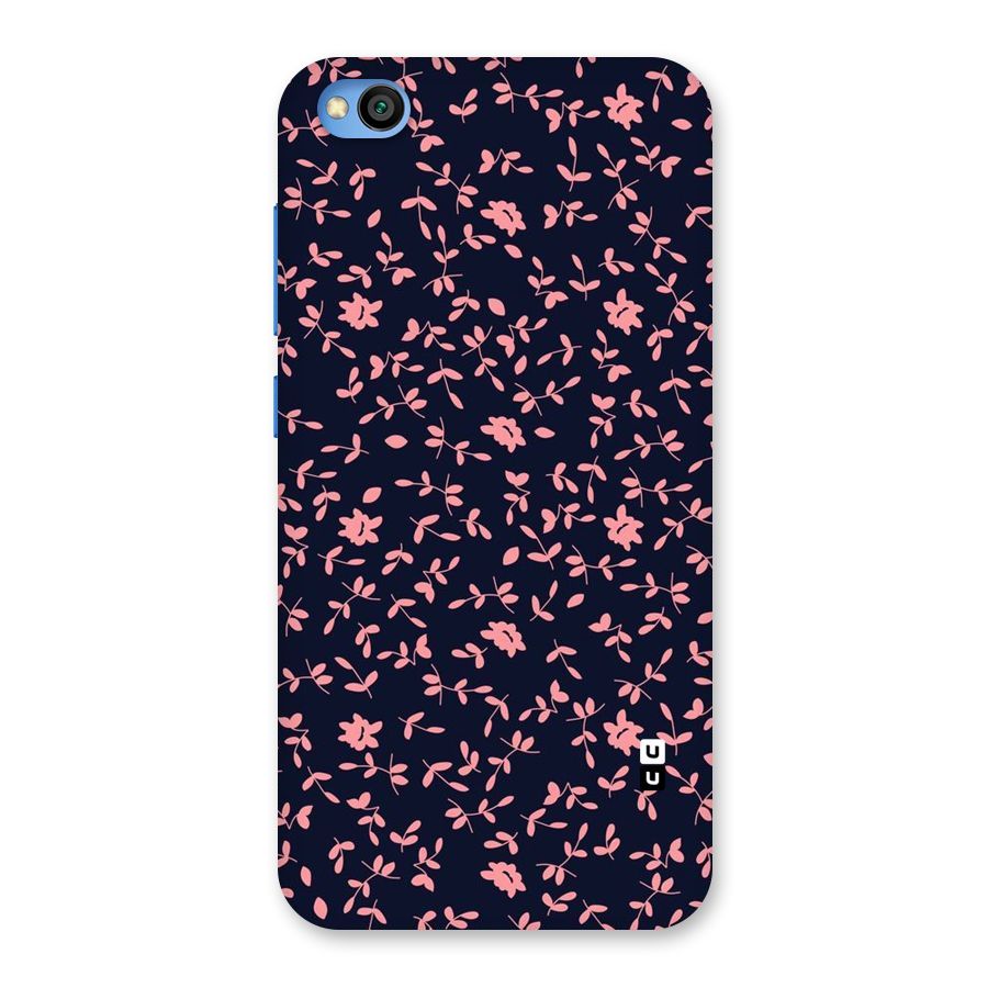 Pink Plant Design Back Case for Redmi Go