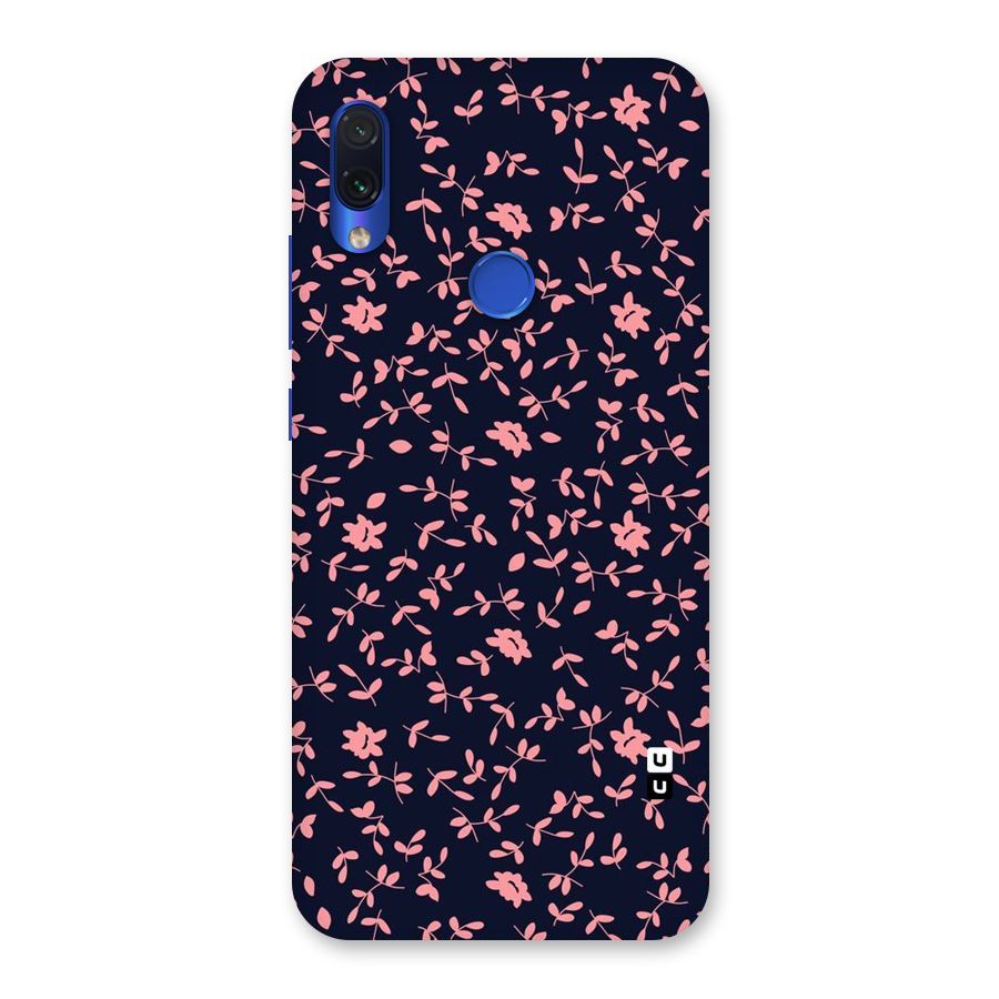 Pink Plant Design Back Case for Redmi Note 7