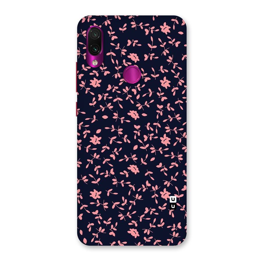 Pink Plant Design Back Case for Redmi Note 7 Pro