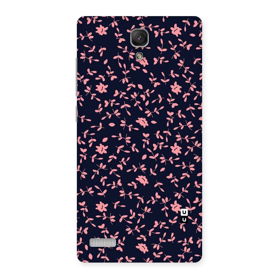Pink Plant Design Back Case for Redmi Note Prime