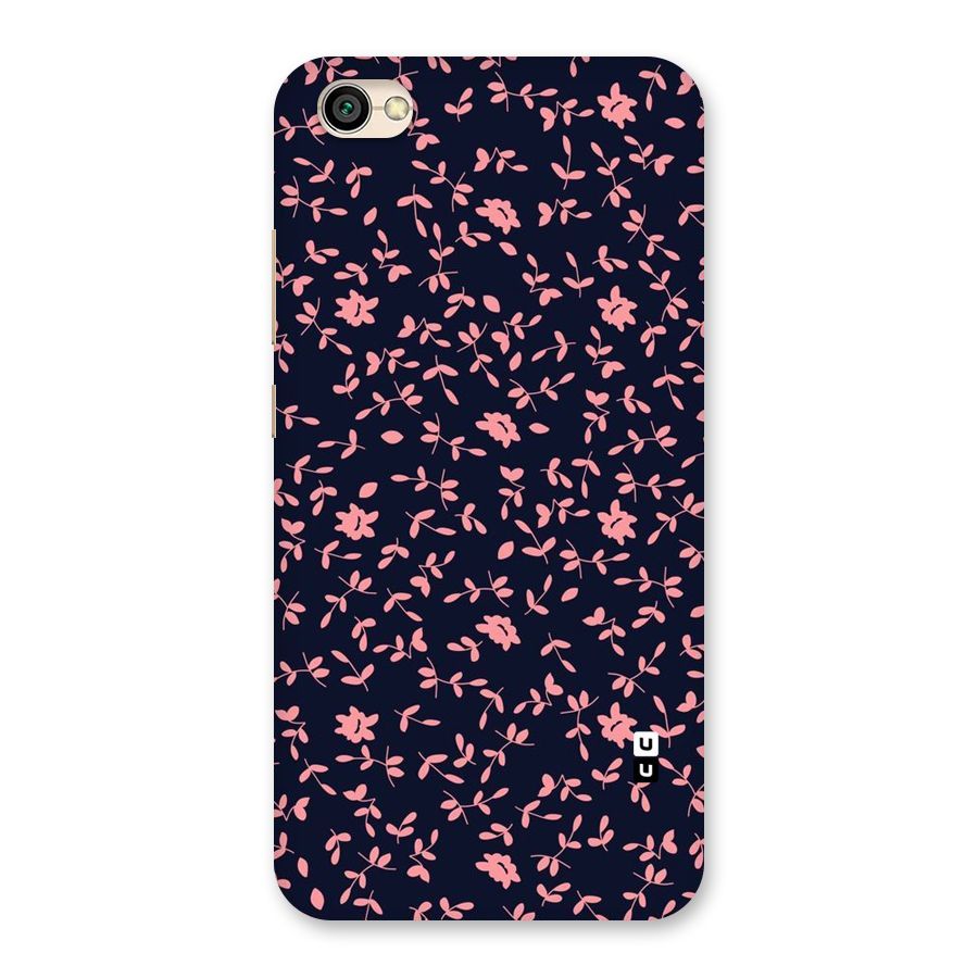 Pink Plant Design Back Case for Redmi Y1 Lite