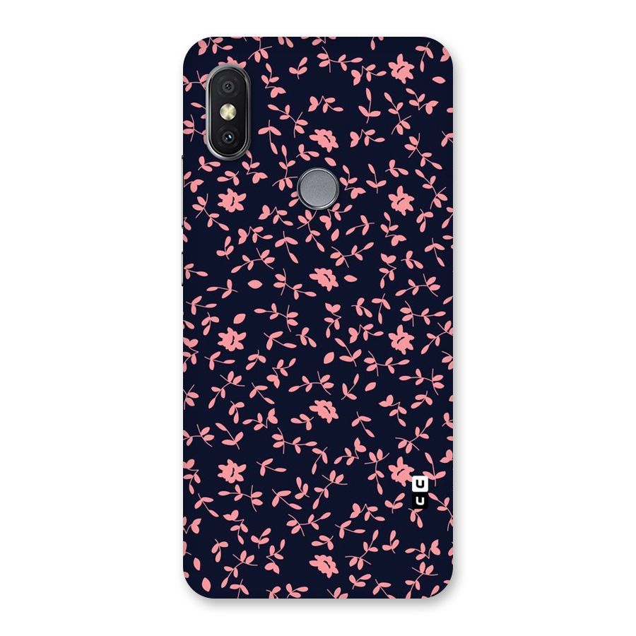 Pink Plant Design Back Case for Redmi Y2