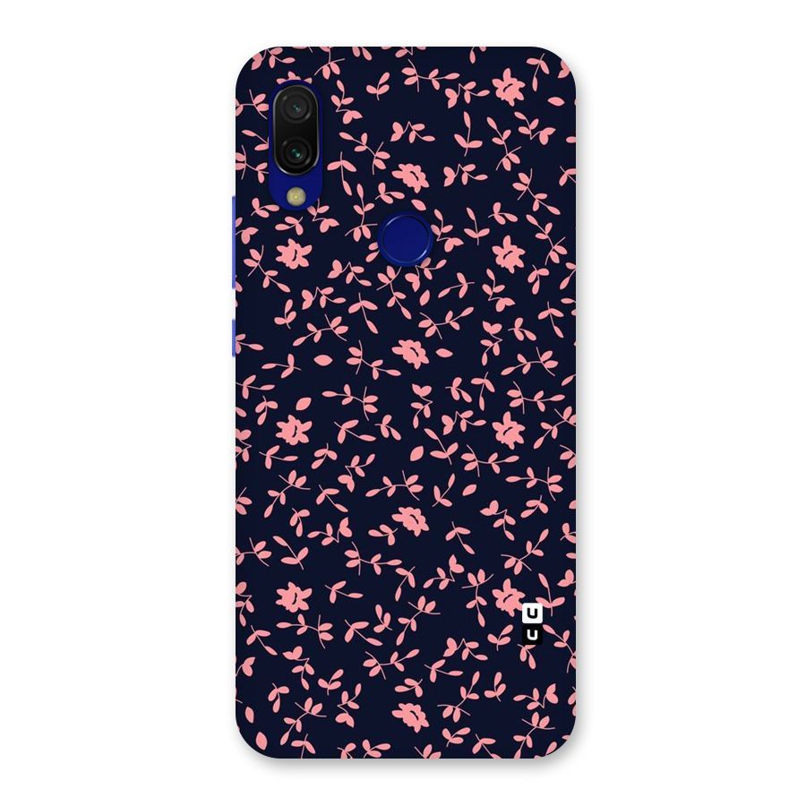 Pink Plant Design Back Case for Redmi Y3