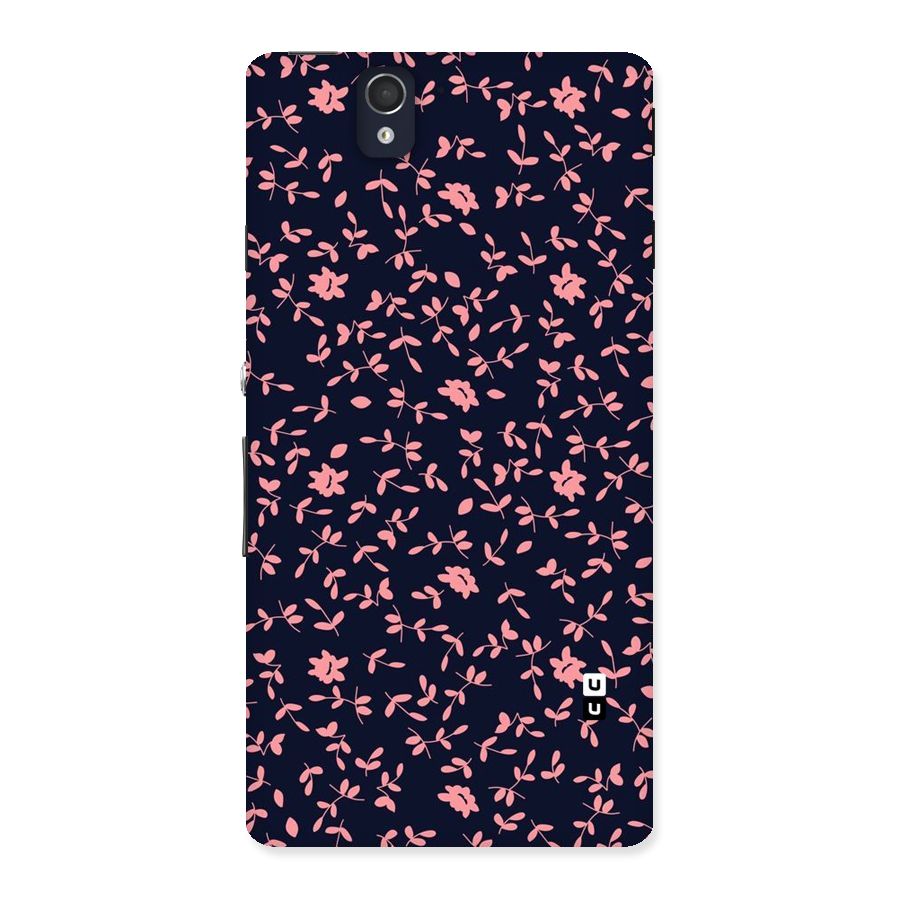 Pink Plant Design Back Case for Sony Xperia Z