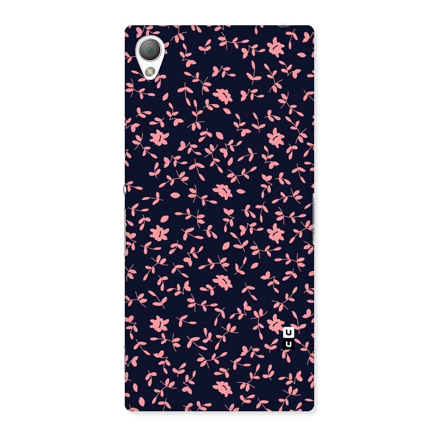 Pink Plant Design Back Case for Sony Xperia Z3