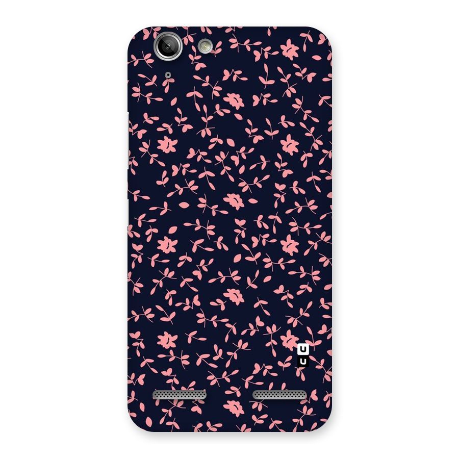 Pink Plant Design Back Case for Vibe K5 Plus