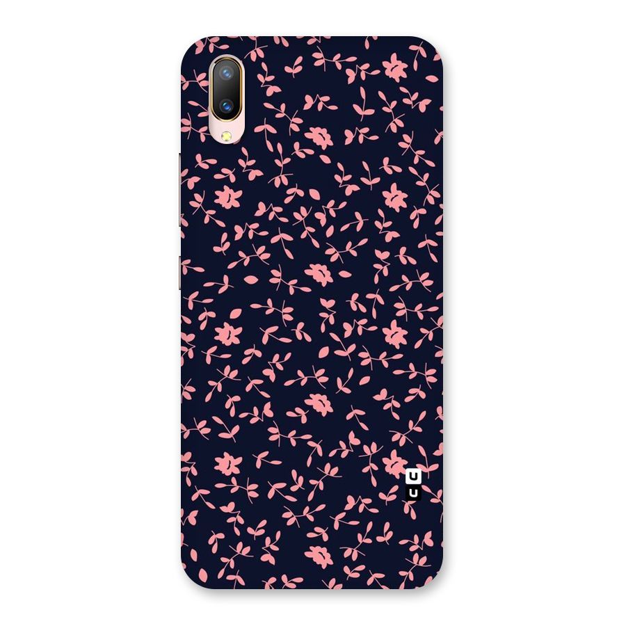 Pink Plant Design Back Case for Vivo V11 Pro