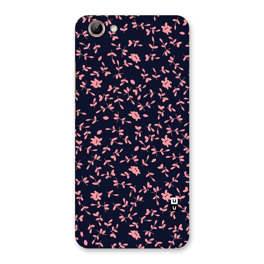 Pink Plant Design Back Case for Vivo Y71i