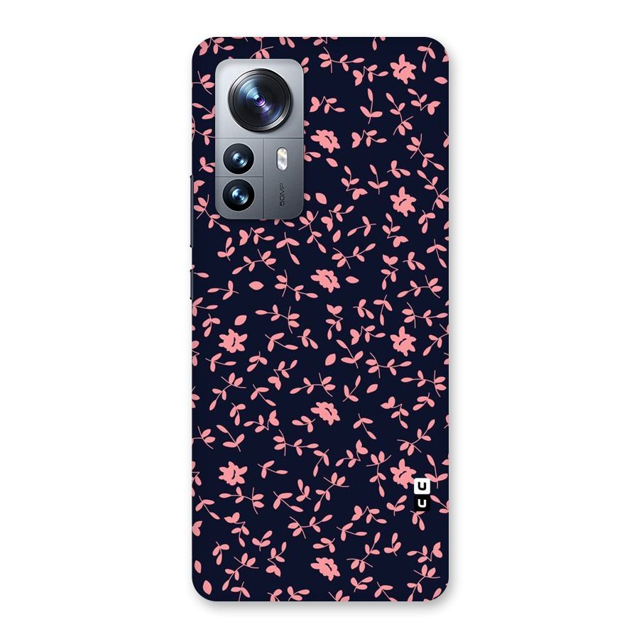 Pink Plant Design Back Case for Xiaomi 12 Pro