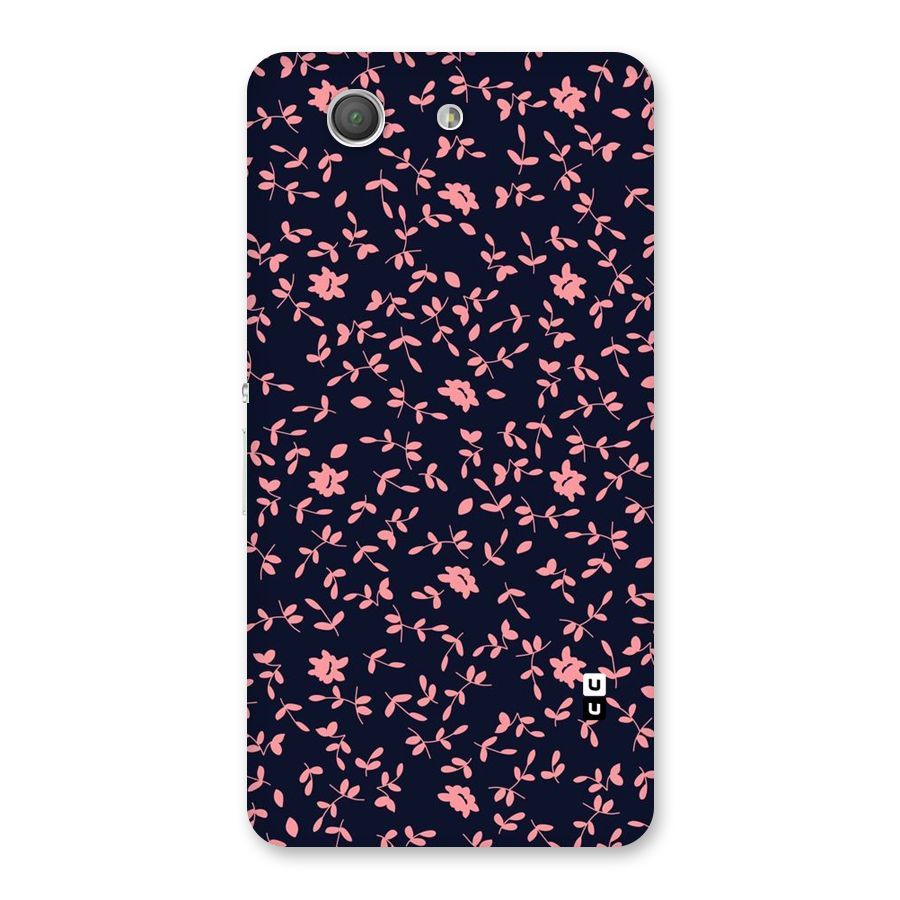 Pink Plant Design Back Case for Xperia Z3 Compact