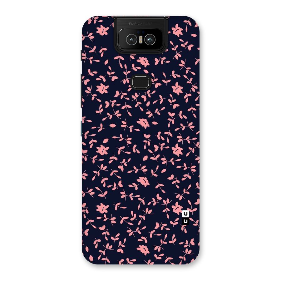 Pink Plant Design Back Case for Zenfone 6z