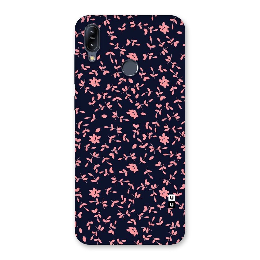Pink Plant Design Back Case for Zenfone Max M2