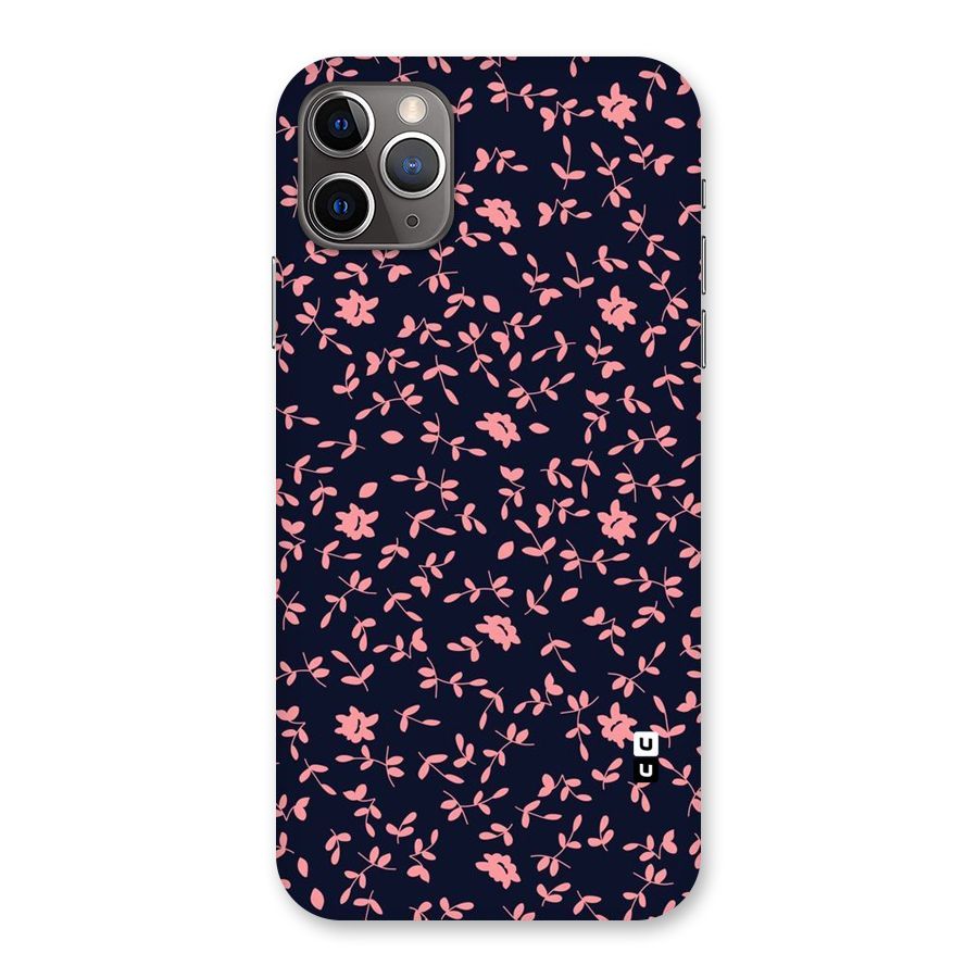 Pink Plant Design Back Case for iPhone 11 Pro Max