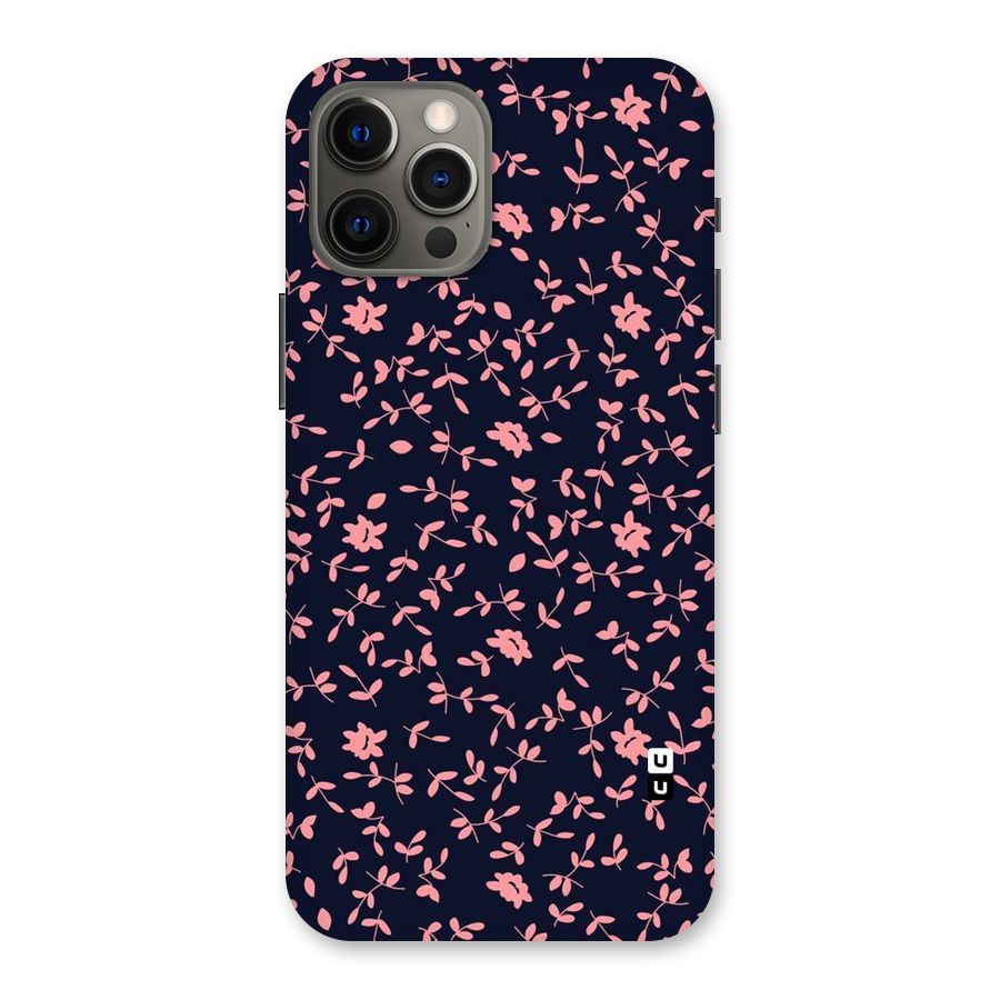 Pink Plant Design Back Case for iPhone 12 Pro Max
