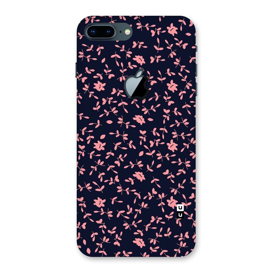 Pink Plant Design Back Case for iPhone 7 Plus Apple Cut