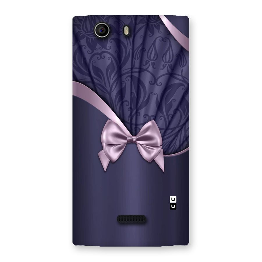 Pink Ribbon Back Case for Canvas Nitro 2 E311