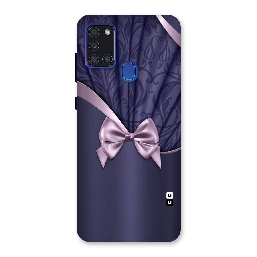 Pink Ribbon Back Case for Galaxy A21s