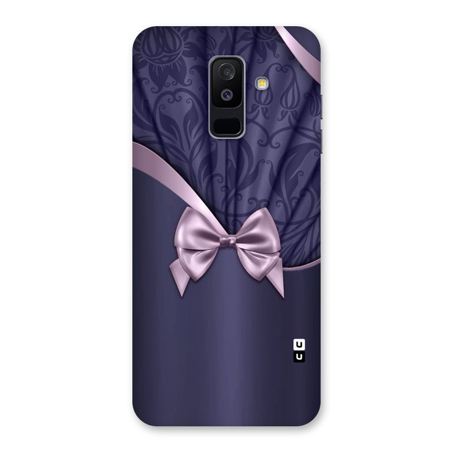 Pink Ribbon Back Case for Galaxy A6 Plus