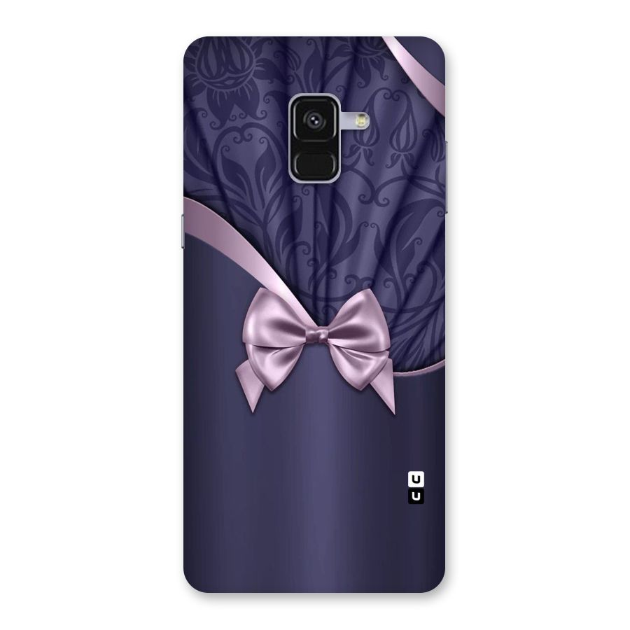 Pink Ribbon Back Case for Galaxy A8 Plus
