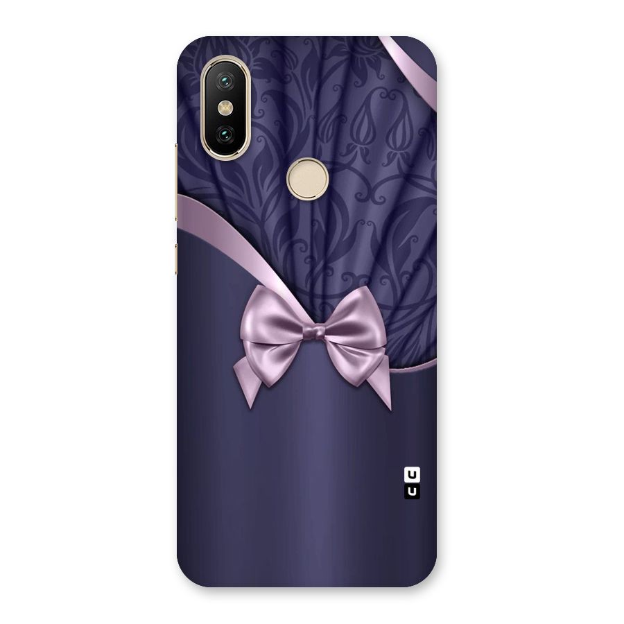 Pink Ribbon Back Case for Mi A2