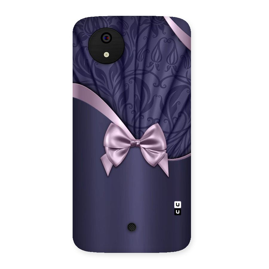Pink Ribbon Back Case for Micromax Canvas A1