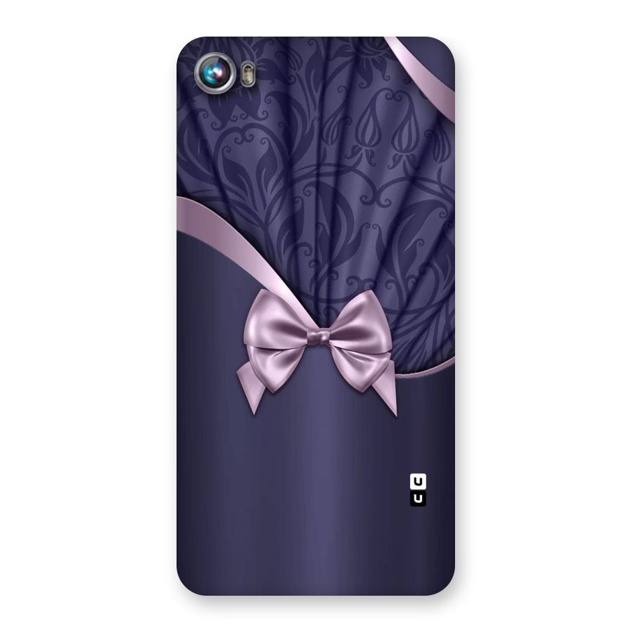 Pink Ribbon Back Case for Micromax Canvas Fire 4 A107
