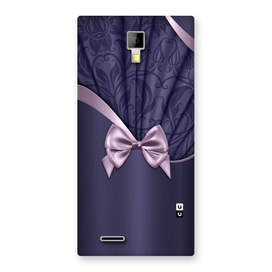 Pink Ribbon Back Case for Micromax Canvas Xpress A99