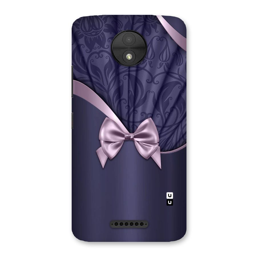 Pink Ribbon Back Case for Moto C