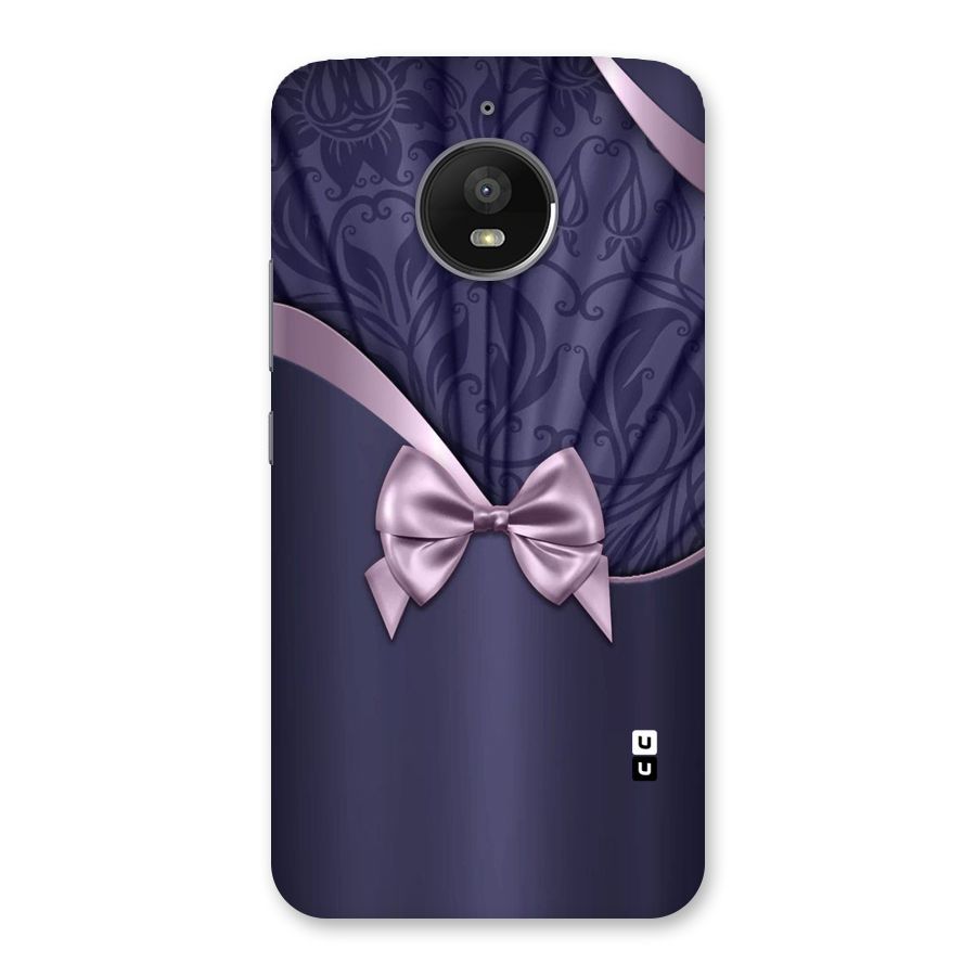 Pink Ribbon Back Case for Moto E4 Plus
