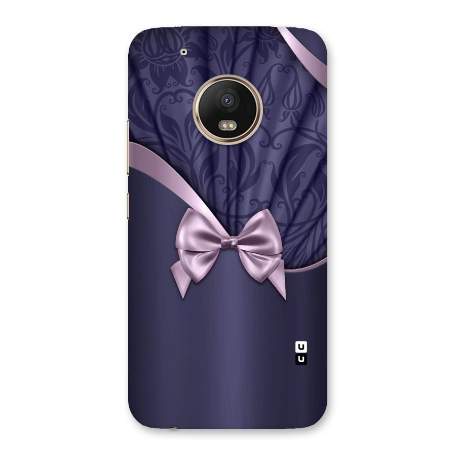 Pink Ribbon Back Case for Moto G5 Plus