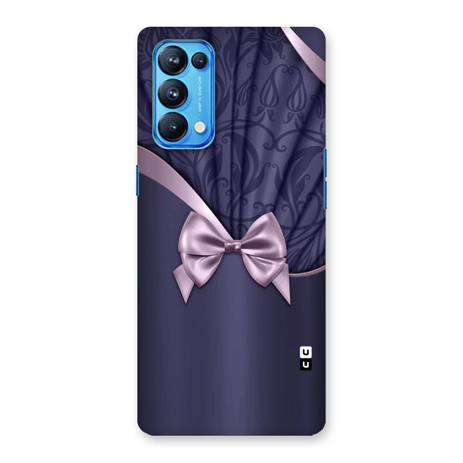 Pink Ribbon Back Case for Oppo Reno5 Pro 5G