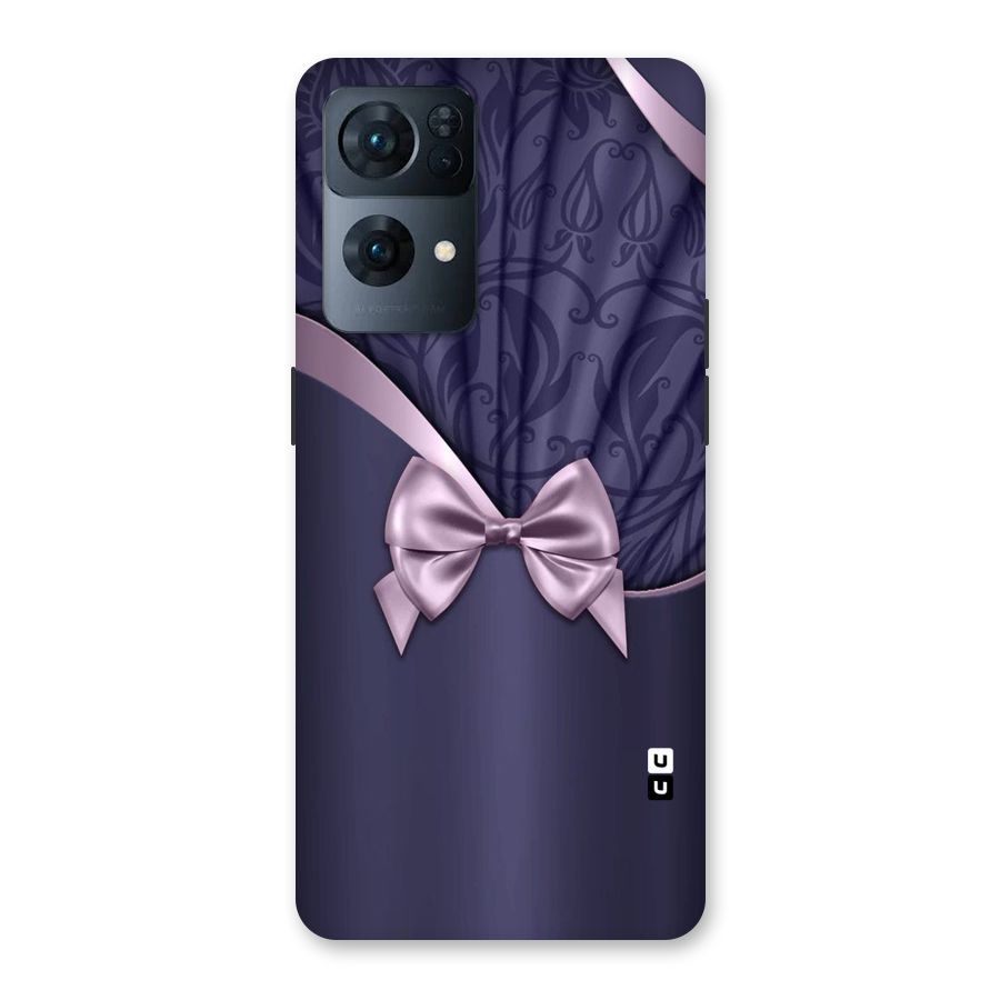 Pink Ribbon Back Case for Oppo Reno7 Pro 5G