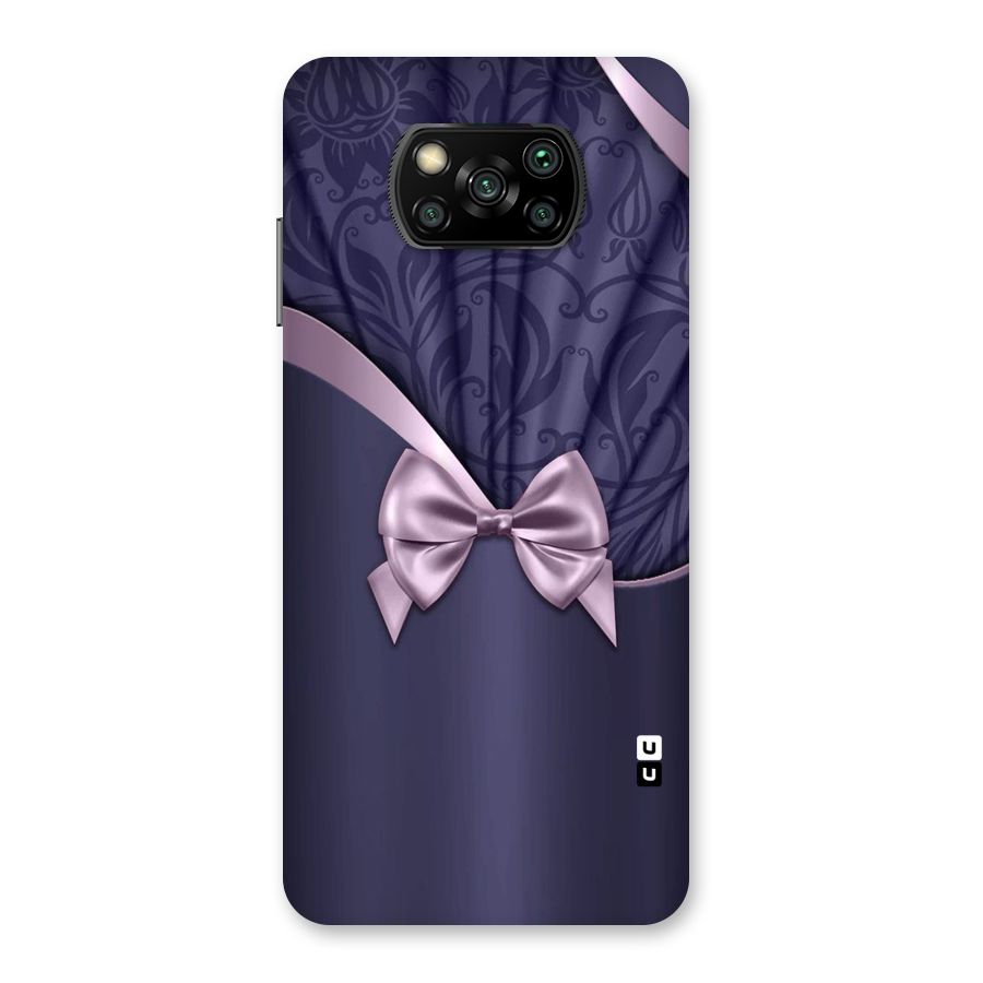 Pink Ribbon Back Case for Poco X3