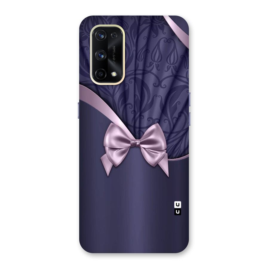 Pink Ribbon Glass Back Case for Realme X7 Pro