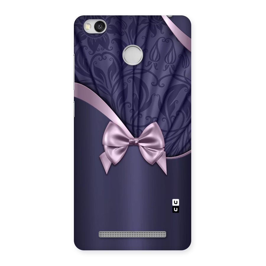 Pink Ribbon Back Case for Redmi 3S Prime