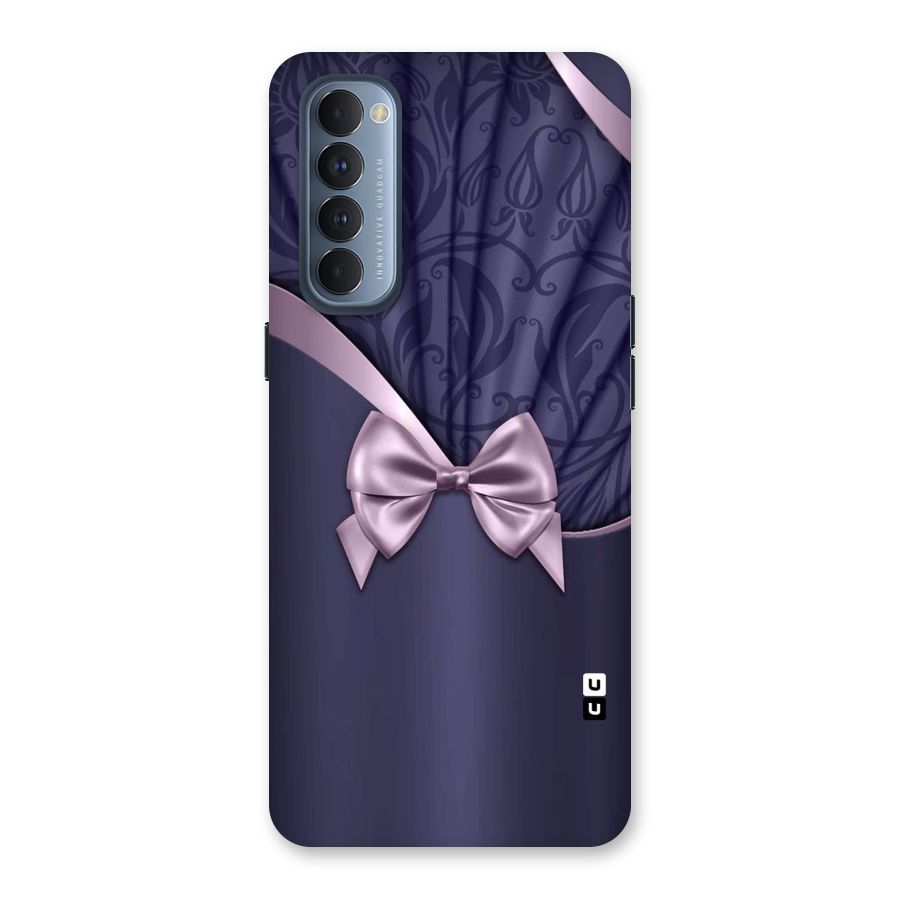 Pink Ribbon Back Case for Reno4 Pro
