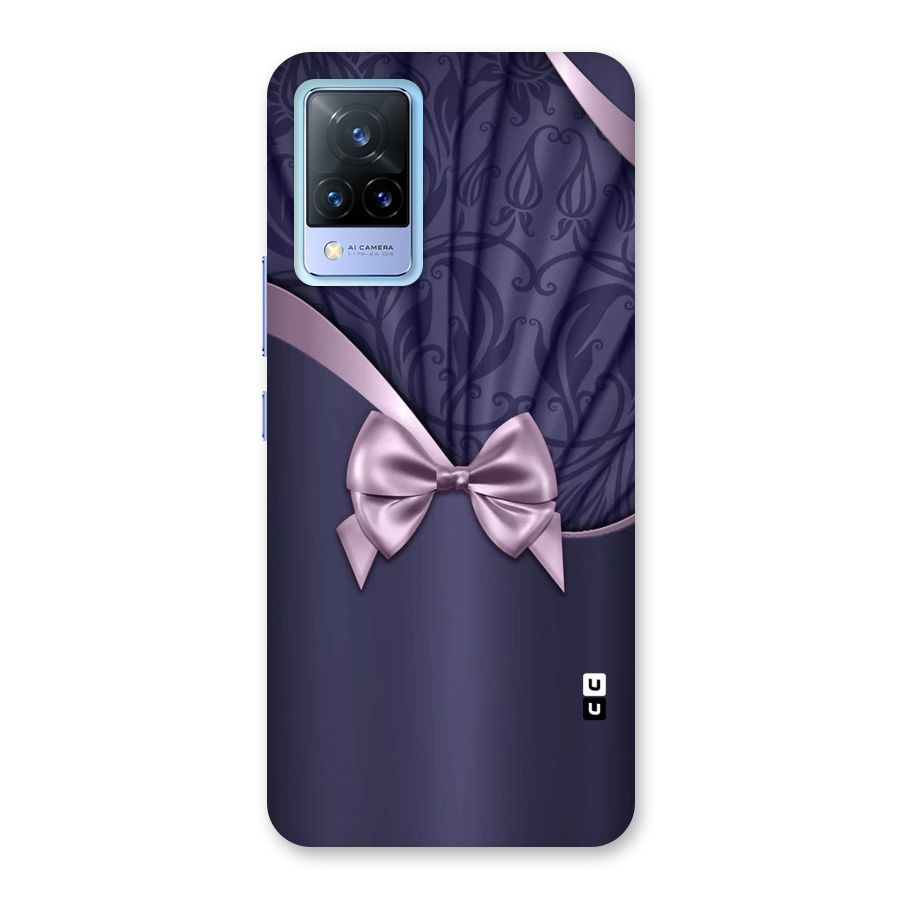Pink Ribbon Back Case for Vivo V21 5G