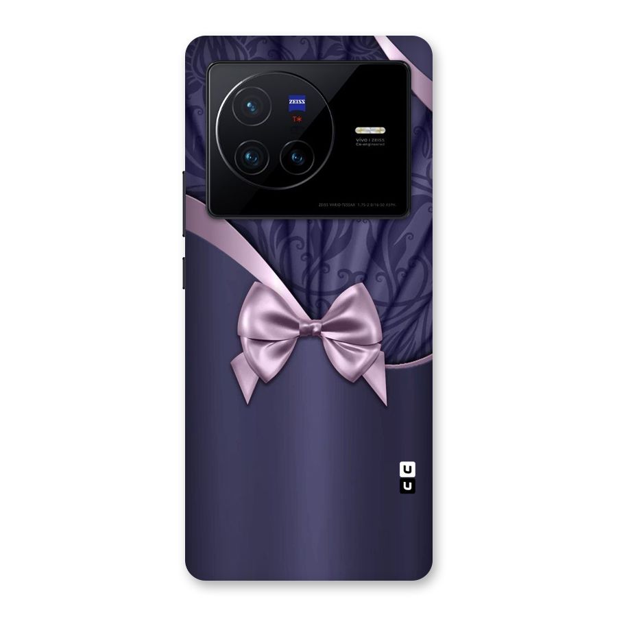 Pink Ribbon Back Case for Vivo X80