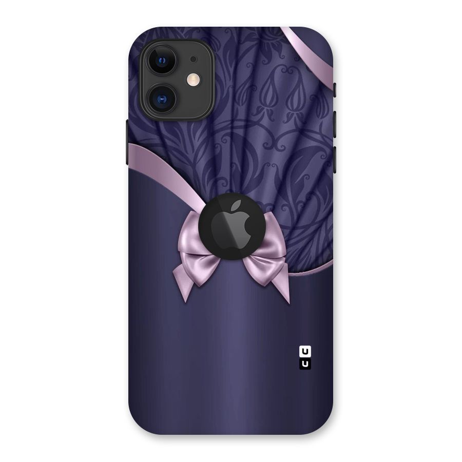 Pink Ribbon Back Case for iPhone 11 Logo Cut