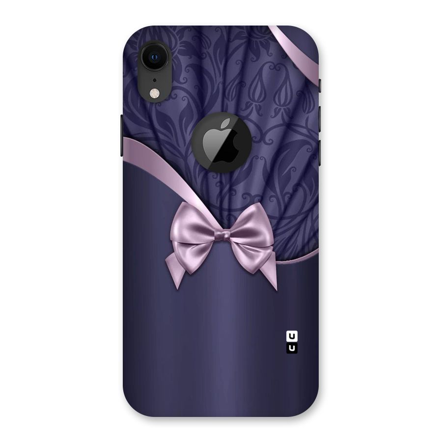 Pink Ribbon Back Case for iPhone XR Logo Cut