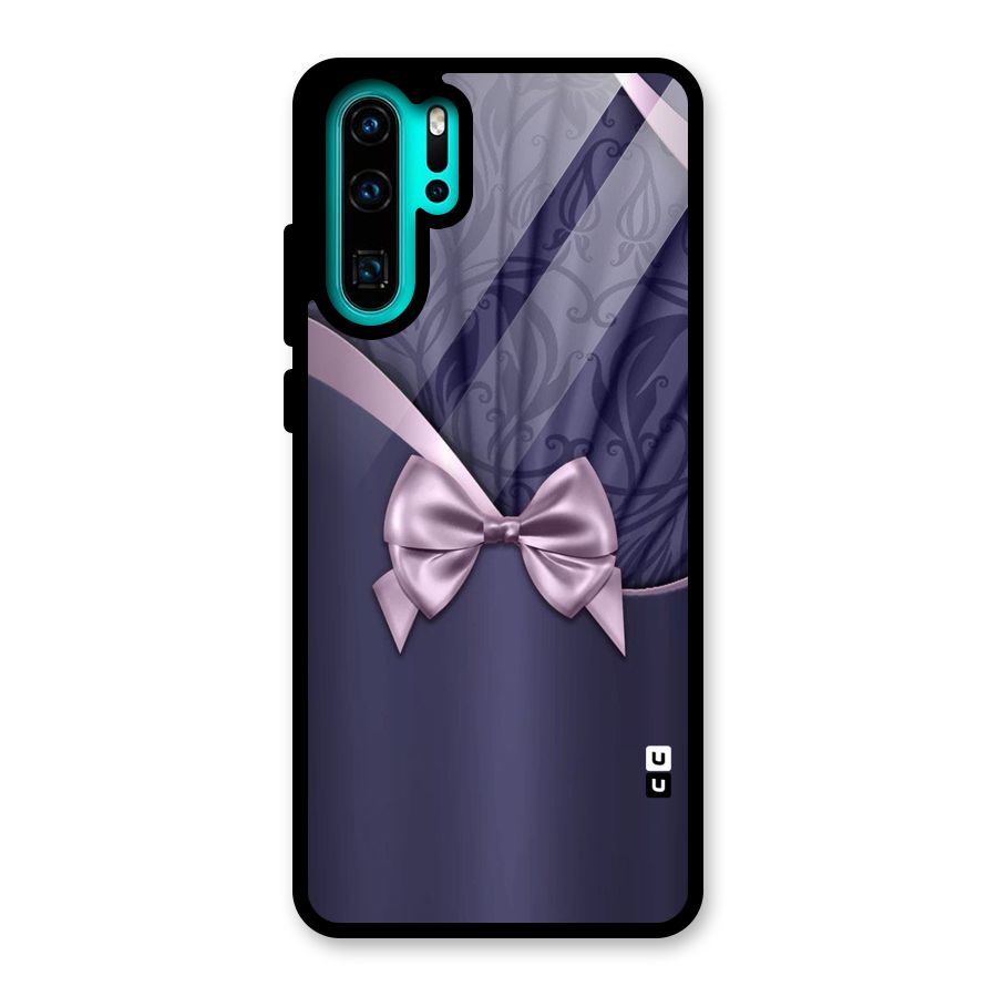 Pink Ribbon Glass Back Case for Huawei P30 Pro