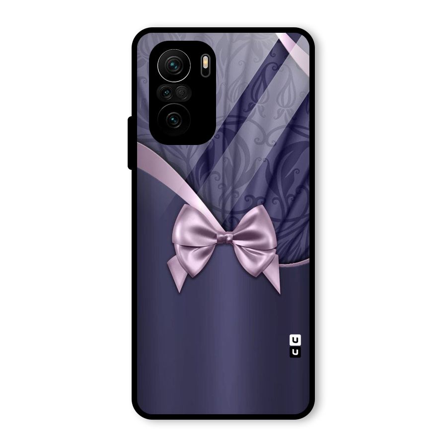 Pink Ribbon Glass Back Case for Mi 11X Pro