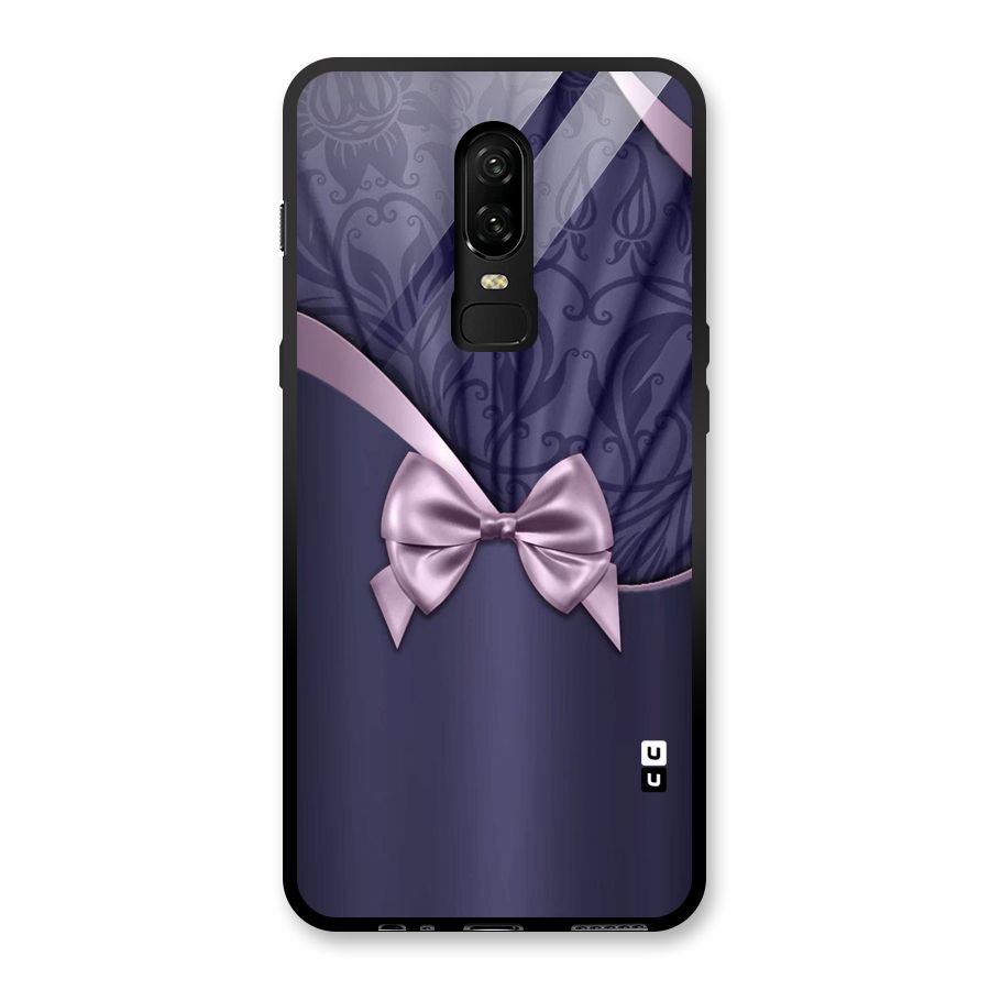 Pink Ribbon Glass Back Case for OnePlus 6