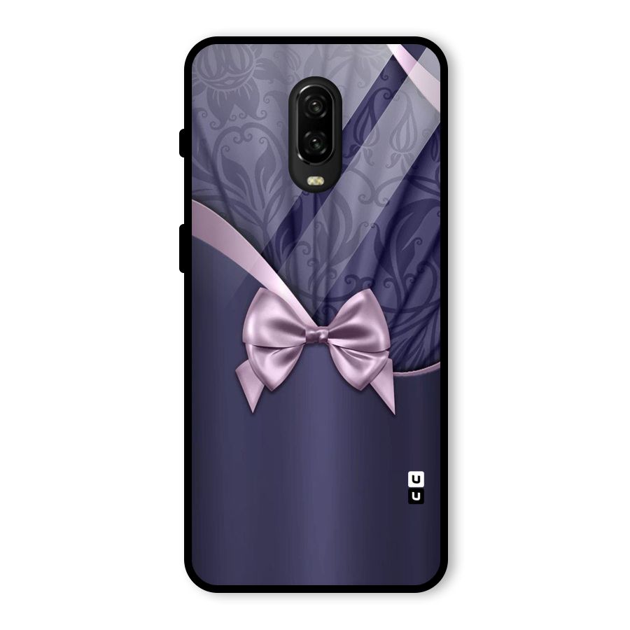 Pink Ribbon Glass Back Case for OnePlus 6T